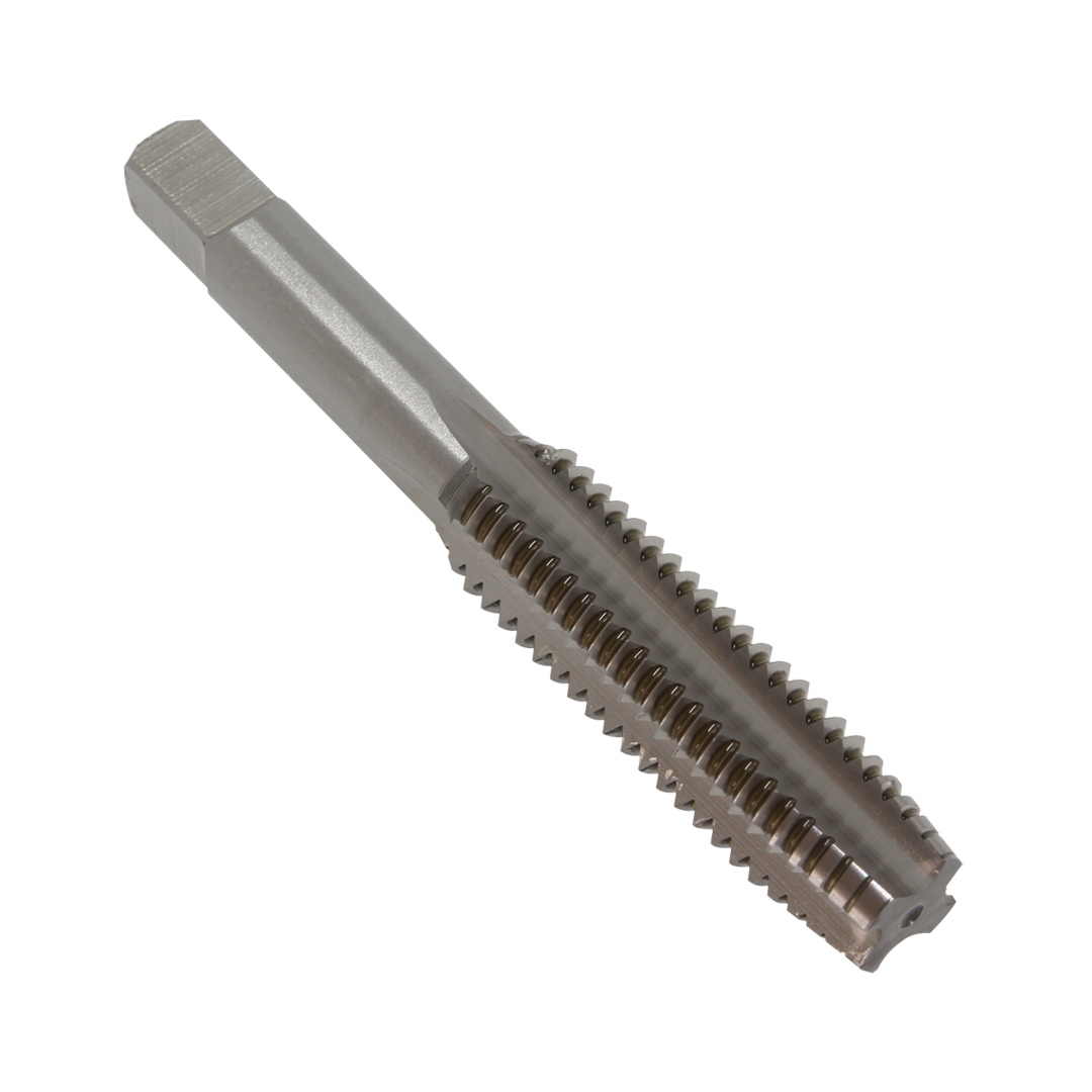 M5 X 0.8 HSG D4 4FL Plug Pilot Tap – Tin Coated – High Speed Steel