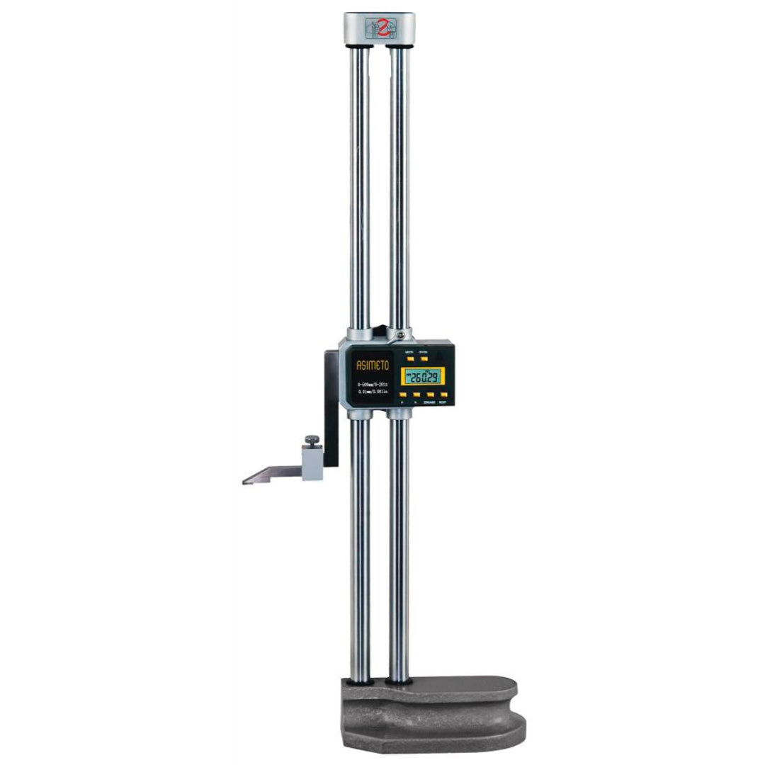 Calibrador Electronico De Alturas 0-24/0-600 mm, Doble Columna