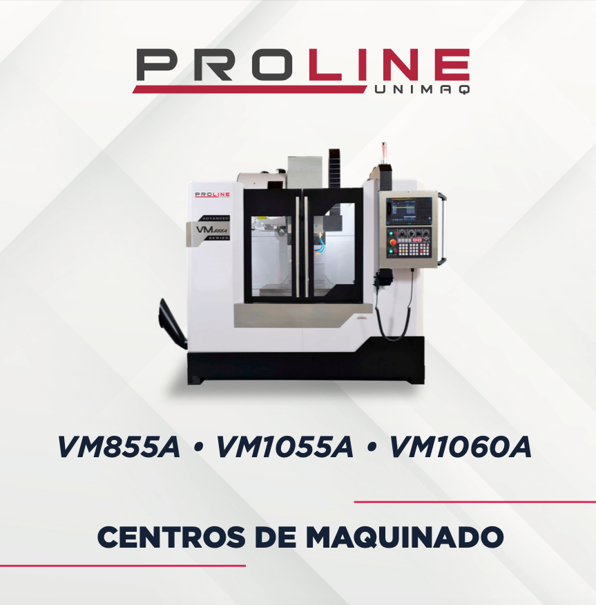 Centro de Maquinado Vertical Proline VM1060A - 1er Broshure
