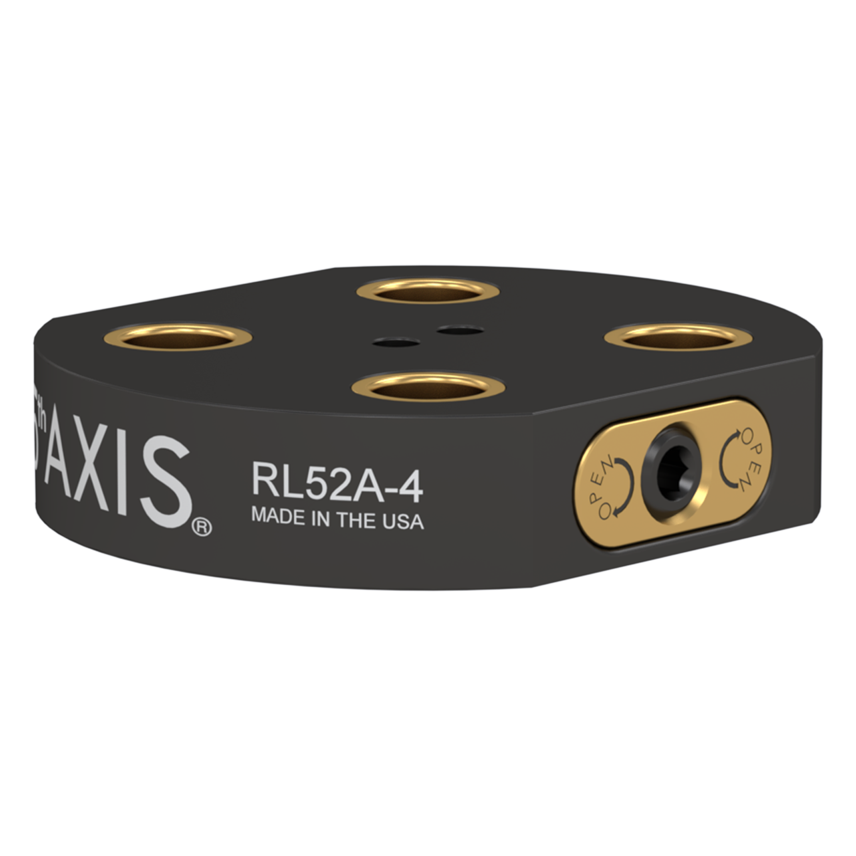 Base de Aluminio RockLock 52 mm con Sujeción Maquinable 5th Axis – DHU ...