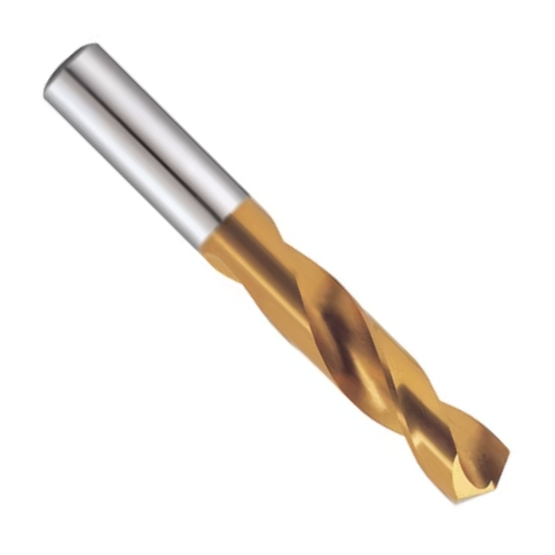 Broca Recta Cobalto 19 mm x 19 mm x 64 mm x 127 mm TIN YG-1